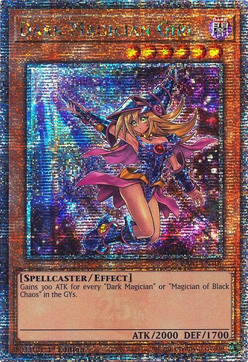 Dark Magician Girl (7th Art) [RA04-EN107] Quarter Century Secret Rare Yu-Gi-Oh!