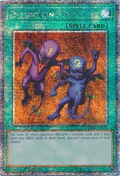 Delinquent Duo [RA04-EN114] Quarter Century Secret Rare Yu-Gi-Oh!