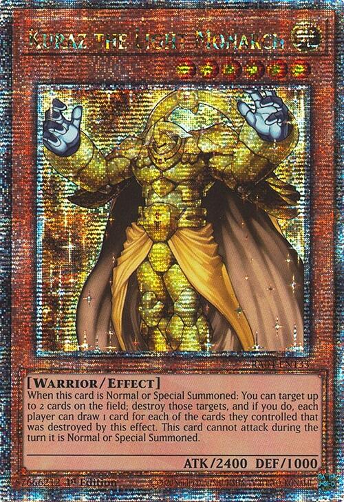Kuraz the Light Monarch [RA04-EN133] Quarter Century Secret Rare Yu-Gi-Oh!