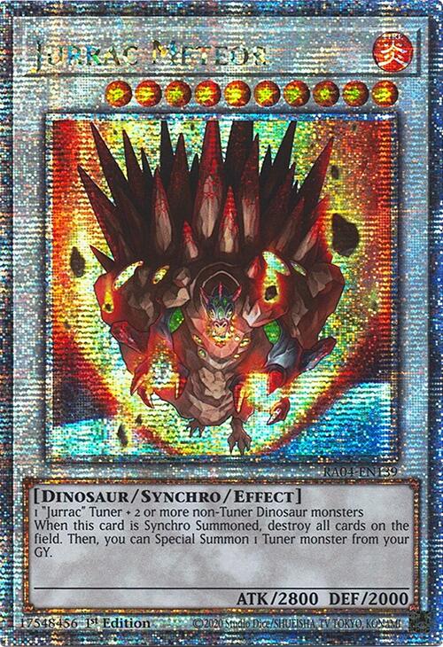 Jurrac Meteor [RA04-EN139] Quarter Century Secret Rare Yu-Gi-Oh!