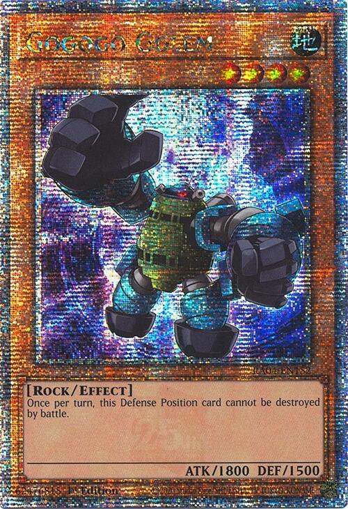 Gogogo Golem [RA04-EN152] Quarter Century Secret Rare Yu-Gi-Oh!