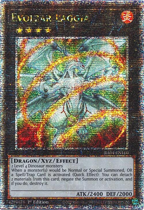 Evolzar Laggia [RA04-EN160] Quarter Century Secret Rare Yu-Gi-Oh!