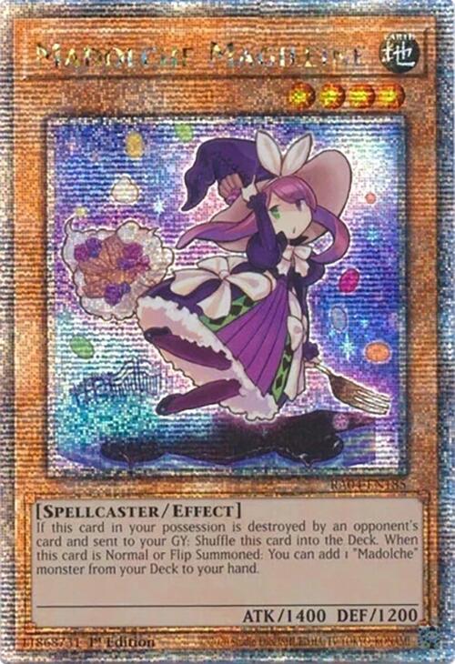 Madolche Magileine [RA04-EN185] Quarter Century Secret Rare Yu-Gi-Oh!