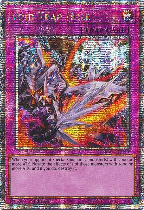 Void Trap Hole [RA04-EN190] Quarter Century Secret Rare Yu-Gi-Oh!