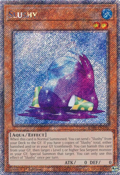 Slushy [RA04-EN196] Platinum Secret Rare Yu-Gi-Oh!