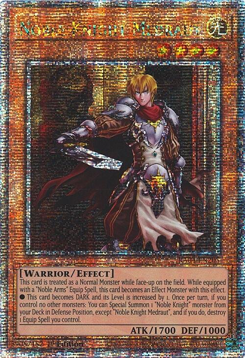 Noble Knight Medraut [RA04-EN205] Quarter Century Secret Rare Yu-Gi-Oh!