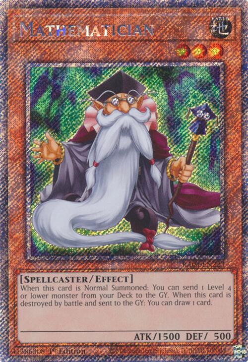 Mathematician [RA04-EN223] Platinum Secret Rare Yu-Gi-Oh!