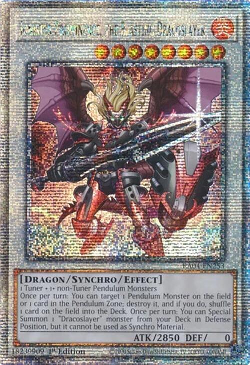 Ignister Prominence, the Blasting Dracoslayer [RA04-EN253] Quarter Century Secret Rare Yu-Gi-Oh!