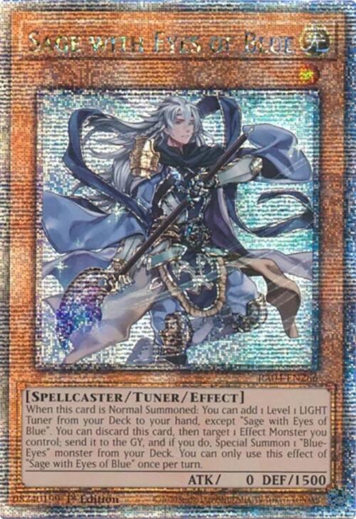Sage with Eyes of Blue [RA04-EN266] Quarter Century Secret Rare Yu-Gi-Oh!