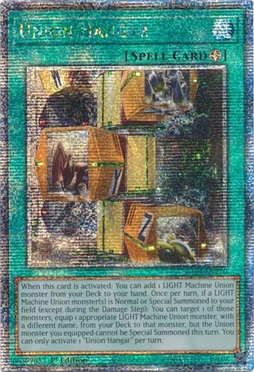 Union Hangar [RA04-EN270] Quarter Century Secret Rare Yu-Gi-Oh!