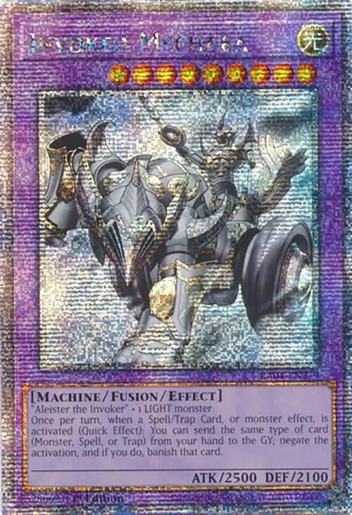 Invoked Mechaba [RA04-EN279] Quarter Century Secret Rare Yu-Gi-Oh!