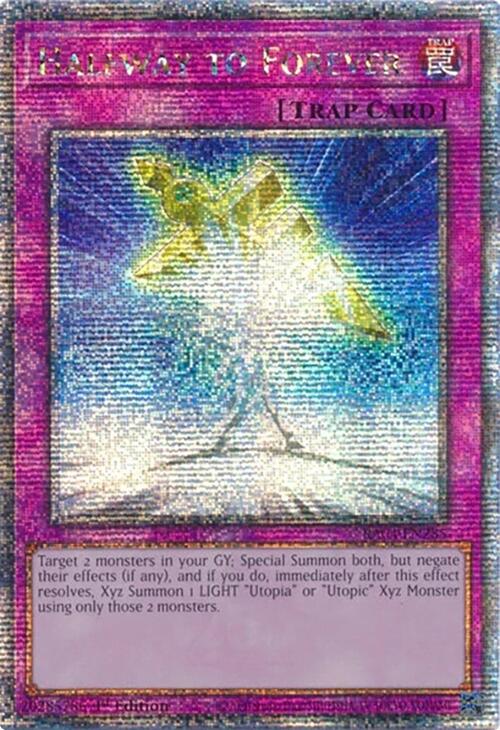 Halfway to Forever [RA04-EN285] Quarter Century Secret Rare Yu-Gi-Oh!