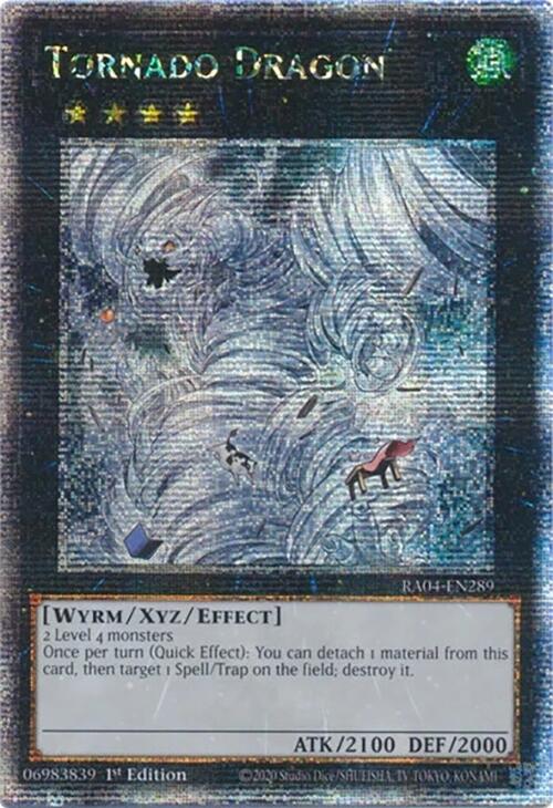 Tornado Dragon [RA04-EN289] Quarter Century Secret Rare Yu-Gi-Oh!