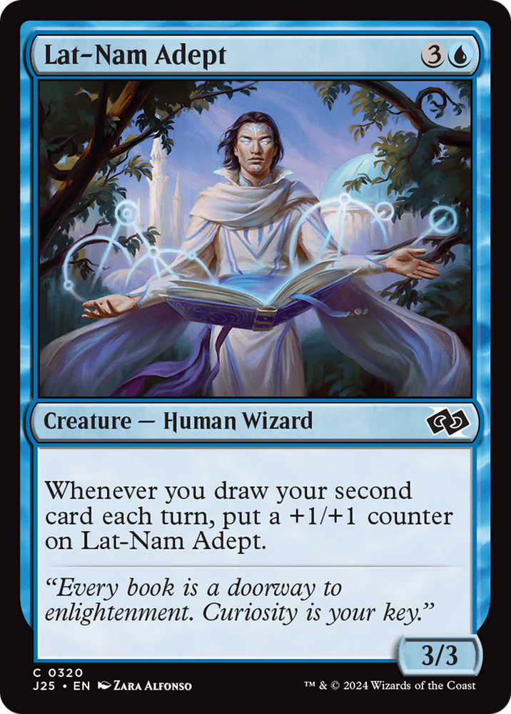Lat-Nam Adept [Foundations Jumpstart] Magic: The Gathering