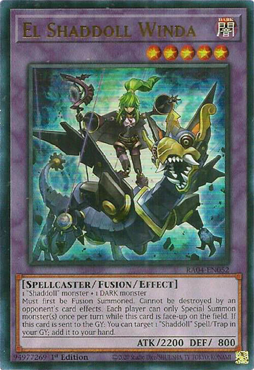 El Shaddoll Winda [RA04-EN052] Ultra Rare Yu-Gi-Oh!