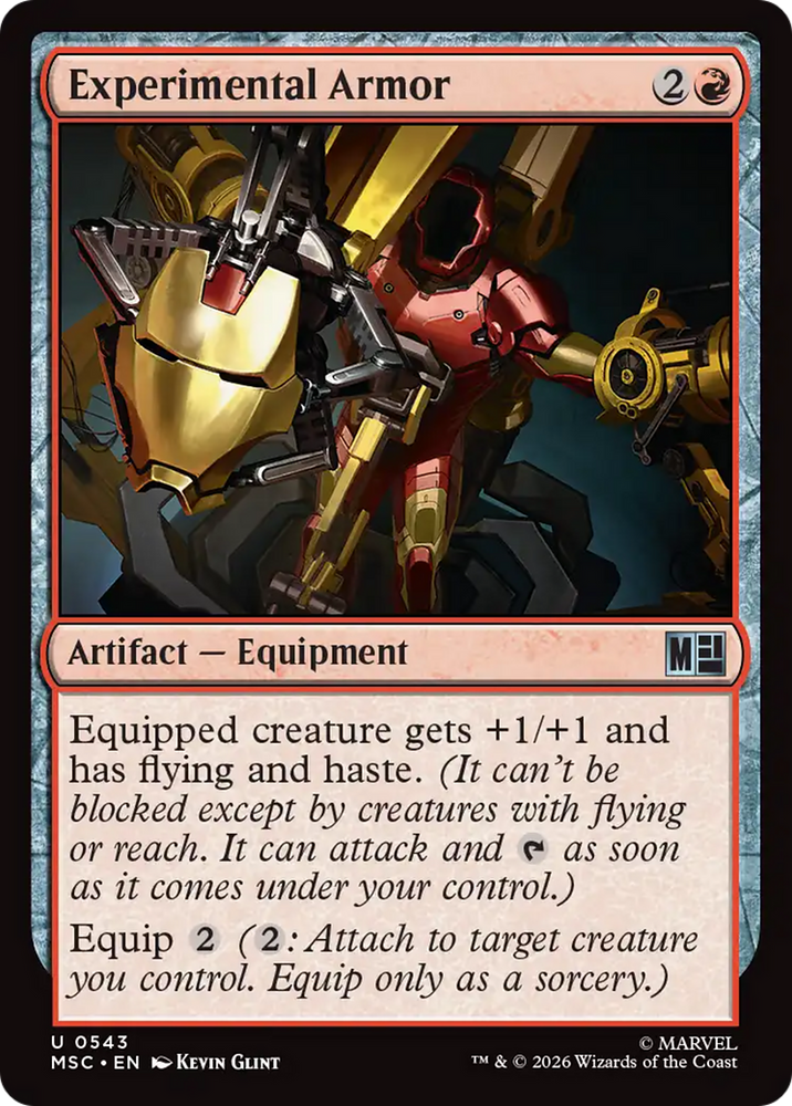 Experimental Armor [Marvel Super Heroes Commander] Magic: The Gathering