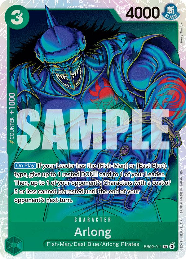 Arlong [Extra Booster: Anime 25th Collection] Bandai