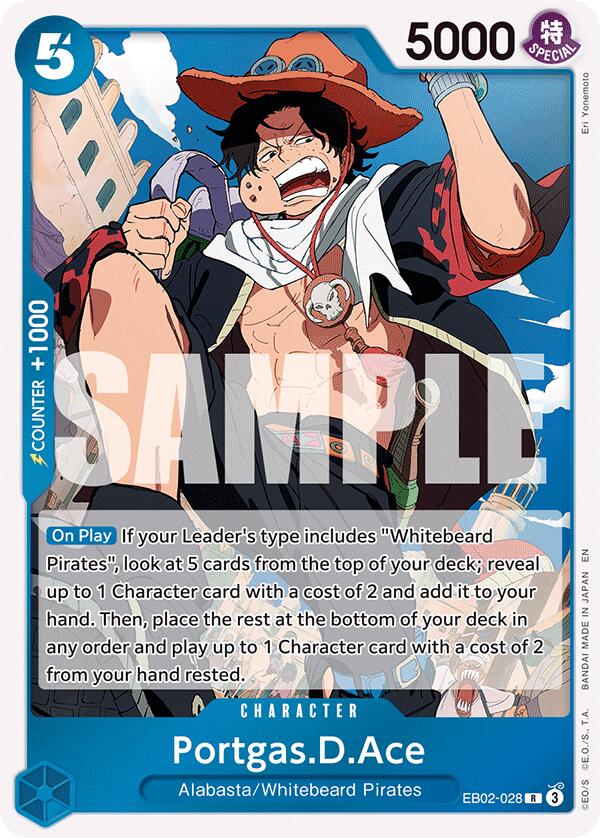 Portgas.D.Ace [Extra Booster: Anime 25th Collection] Bandai