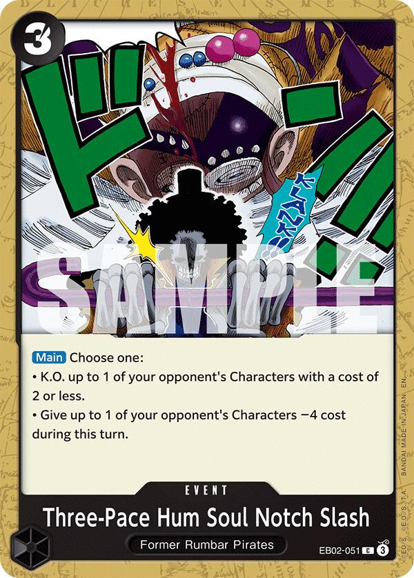 Three-Pace Hum Soul Notch Slash [Extra Booster: Anime 25th Collection] Bandai