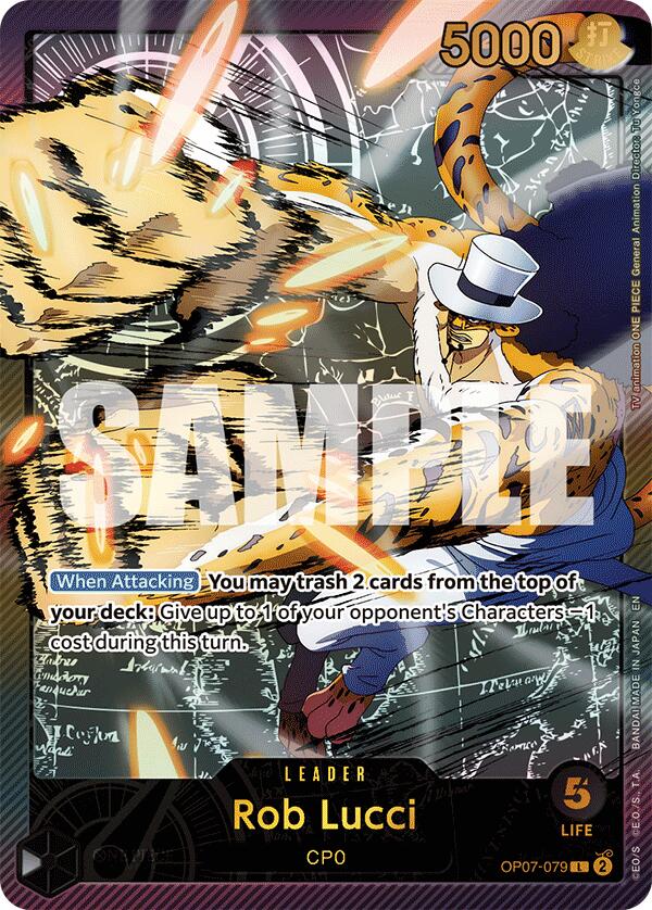 Rob Lucci (SPR) [Extra Booster: Anime 25th Collection] Bandai