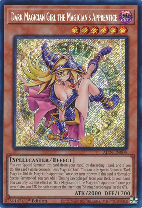 Dark Magician Girl the Magician's Apprentice [ALIN-EN004] Secret Rare Yu-Gi-Oh!