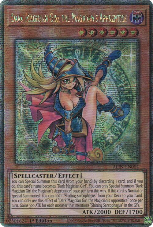 Dark Magician Girl the Magician's Apprentice [ALIN-EN004] Quarter Century Secret Rare Yu-Gi-Oh!