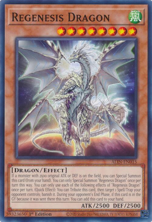 Regenesis Dragon [ALIN-EN015] Common Yu-Gi-Oh!
