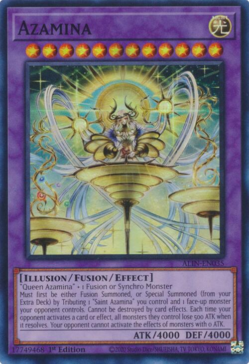 Azamina [ALIN-EN035] Super Rare Yu-Gi-Oh!