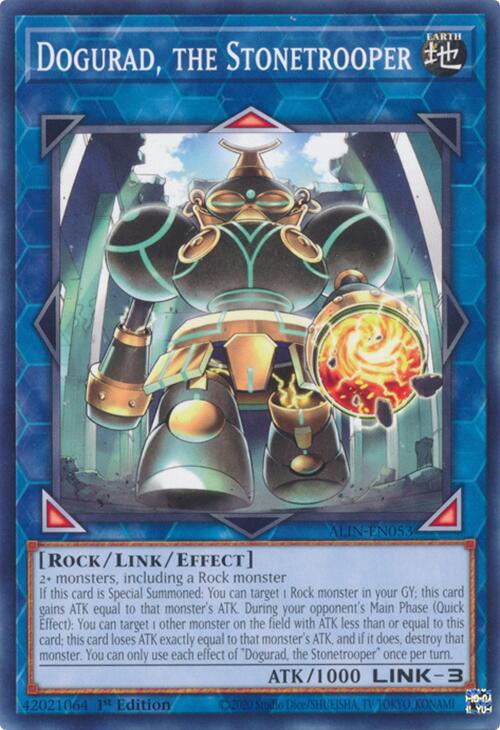 Dogurad, the Stonetrooper [ALIN-EN053] Common Yu-Gi-Oh!