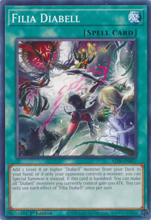 Filia Diabell [ALIN-EN057] Common Yu-Gi-Oh!
