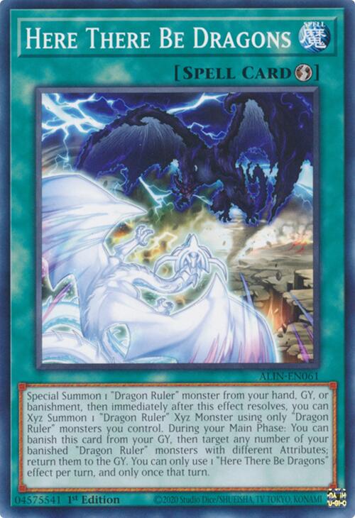 Here There Be Dragons [ALIN-EN061] Common Yu-Gi-Oh!