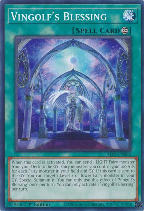 Vingolf's Blessing [ALIN-EN083] Common Yu-Gi-Oh!