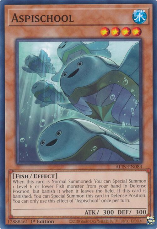 Aspischool [ALIN-EN084] Common Yu-Gi-Oh!