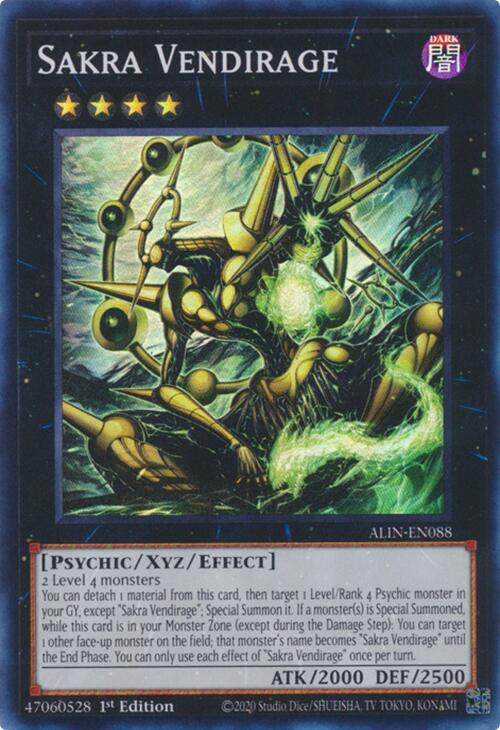 Sakra Vendirage [ALIN-EN088] Super Rare Yu-Gi-Oh!