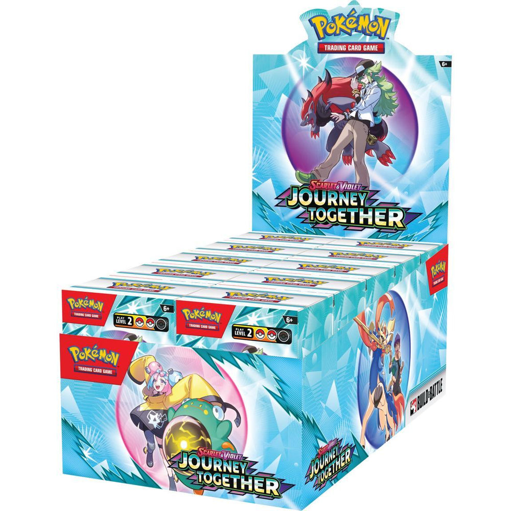 Scarlet & Violet: Journey Together - Build & Battle Box Display Pokémon