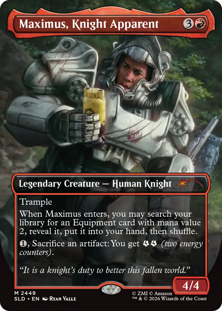 Maximus, Knight Apparent [Secret Lair Drop Series] Magic: The Gathering