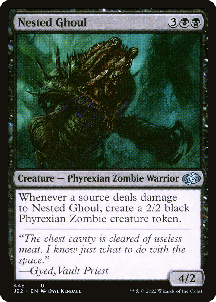 Nested Ghoul [Jumpstart 2022] Magic: The Gathering