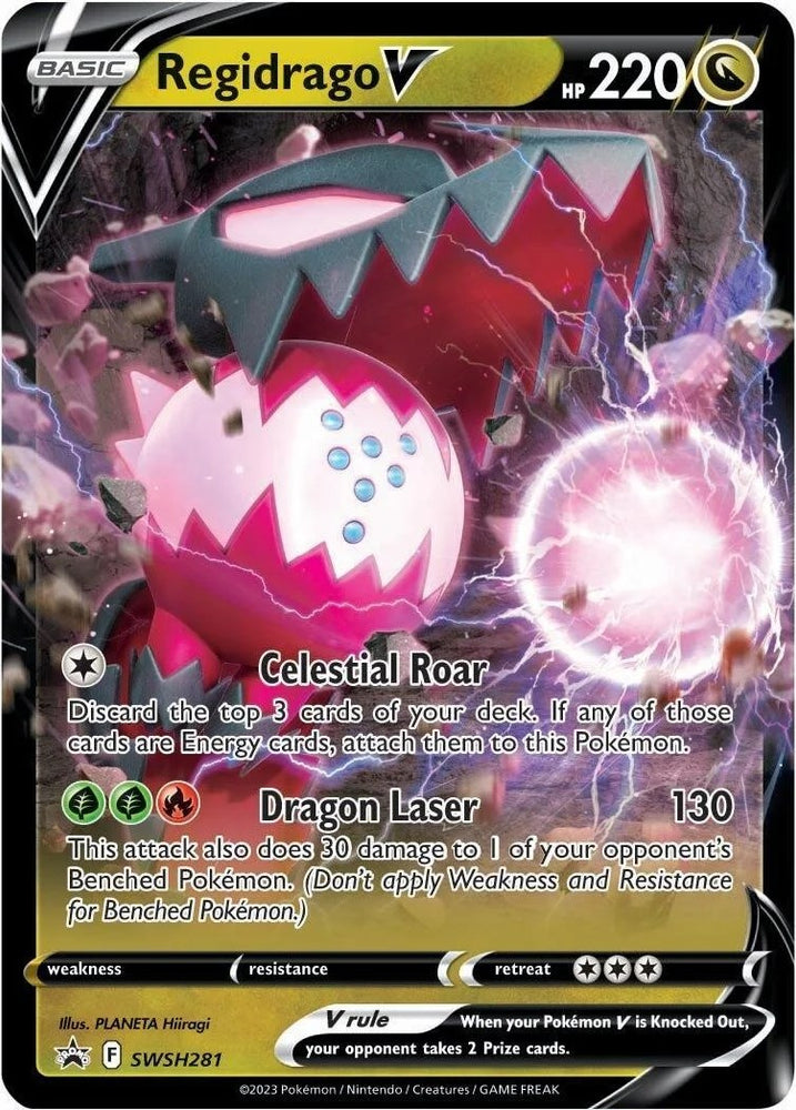 Regidrago V (SWSH281) [Sword & Shield: Black Star Promos] Pokémon