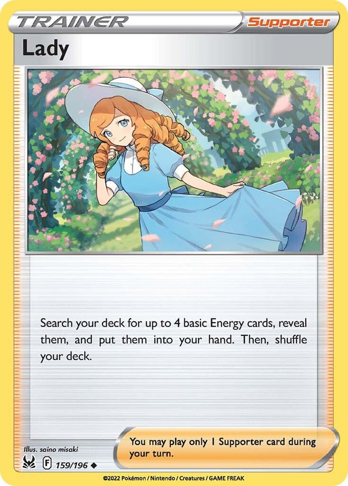 Lady (159/196) [Sword & Shield: Lost Origin] Pokémon
