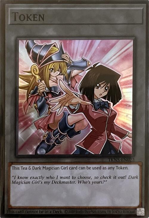 Token (Tea & Dark Magician Girl) [TKN5-EN022] Super Rare Yu-Gi-Oh!