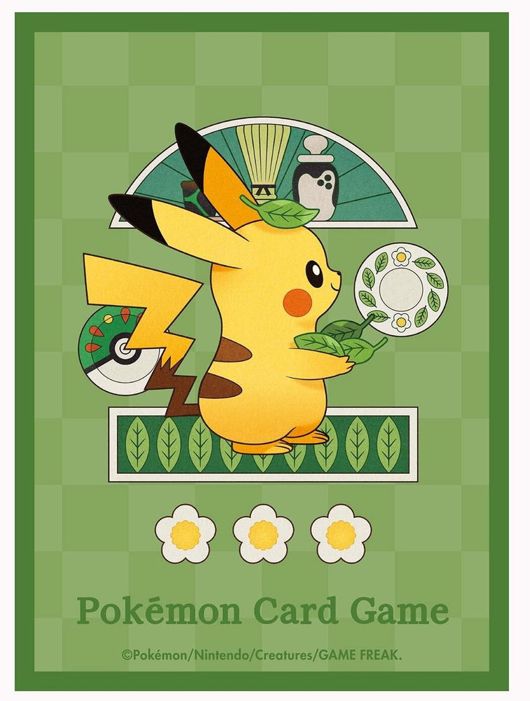 Card Sleeves - Cafe Chades (64-Pack) (Pokemon Center Japan Exclusive) Pokémon