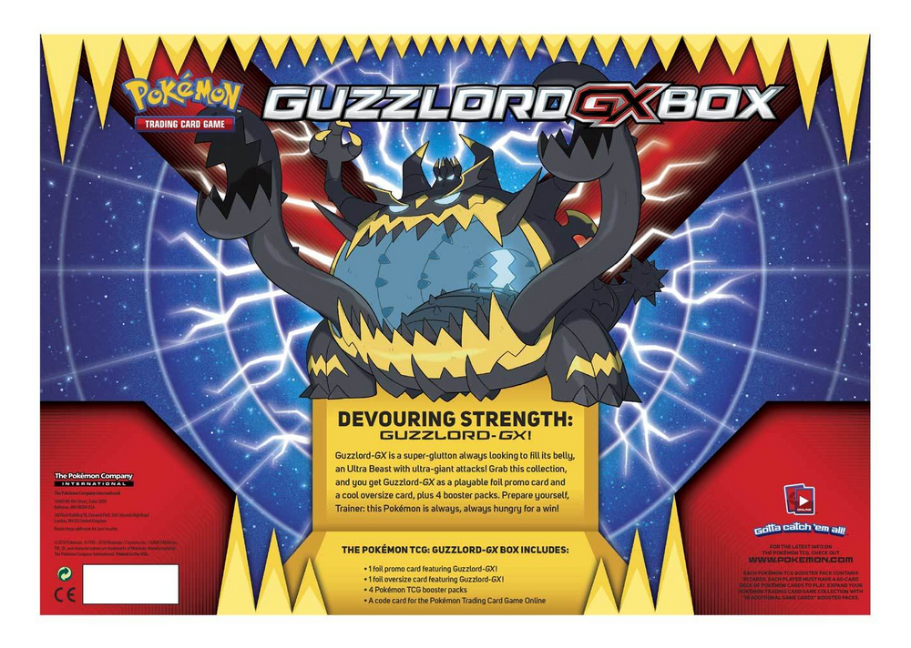 Guzzlord GX Box Pokémon