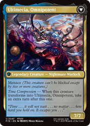 Ultimecia, Time Sorceress // Ultimecia, Omnipotent [FINAL FANTASY] Magic: The Gathering