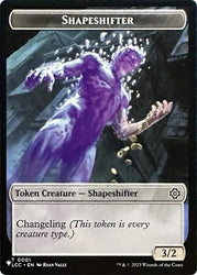 Shapeshifter // Cat Double-Sided Token [Secret Lair Drop Series] Magic: The Gathering