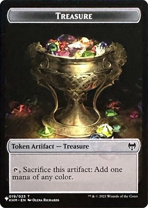 Treasure // Egg Double-Sided Token [Secret Lair Drop Series] Magic: The Gathering