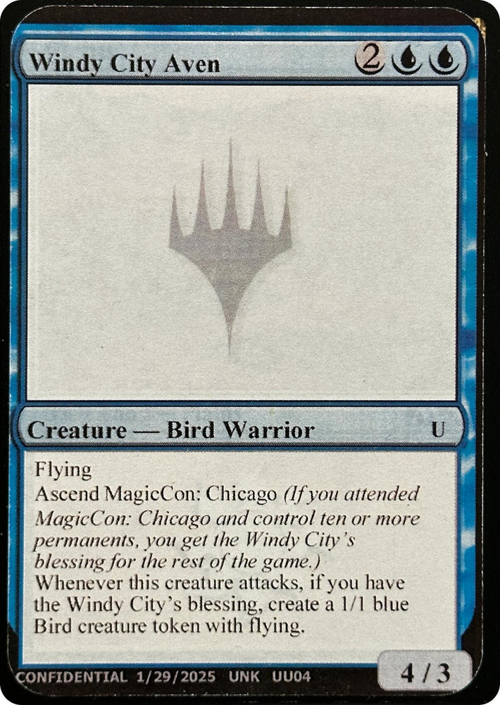 Windy City Aven [Unknown Event] Magic: The Gathering