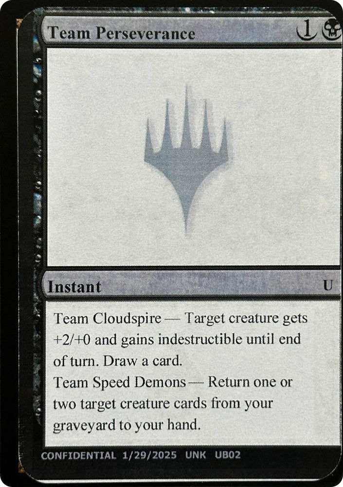 Team Perseverance [Unknown Event] Magic: The Gathering