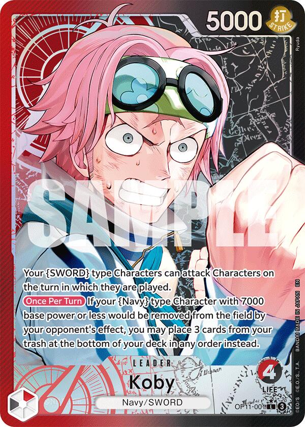 Koby (001) (Alternate Art) [A Fist of Divine Speed] Bandai