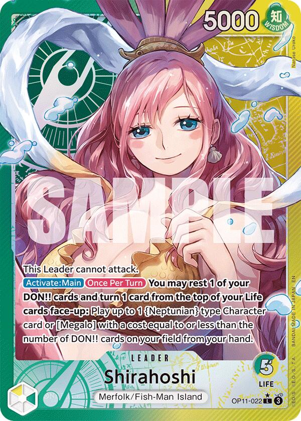 Shirahoshi (Alternate Art) [A Fist of Divine Speed] Bandai