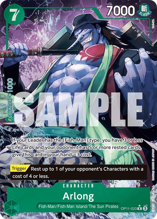 Arlong (Alternate Art) [A Fist of Divine Speed] Bandai